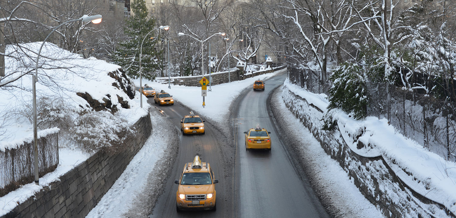 General image depicting winter weather conditions and safety precautions.